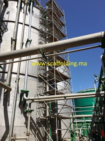 Échafaudage aluminium